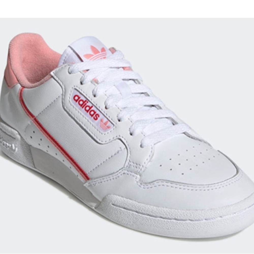 Continental 80 Shoes Continental 80 Shoes in Cloud White/Glory Pink/Lush Red